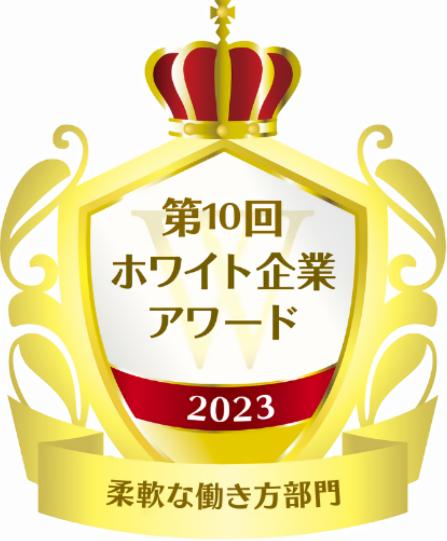 第10回ホワイト企業アワード2023 柔軟な働き方部門